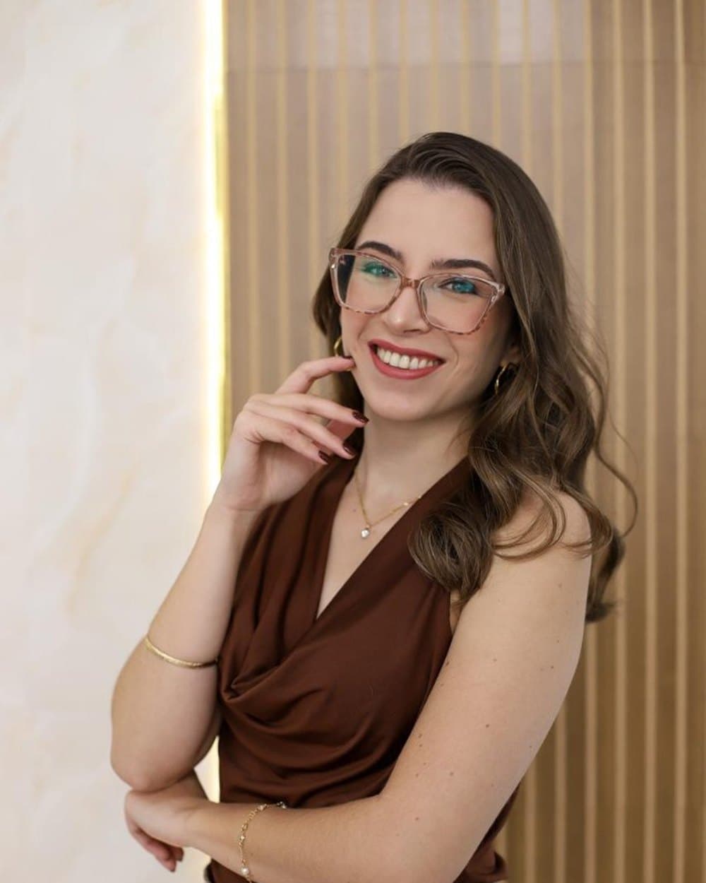 Retrato de Dra. Danielle V. Silva Matiusso, Cirurgiã-dentista